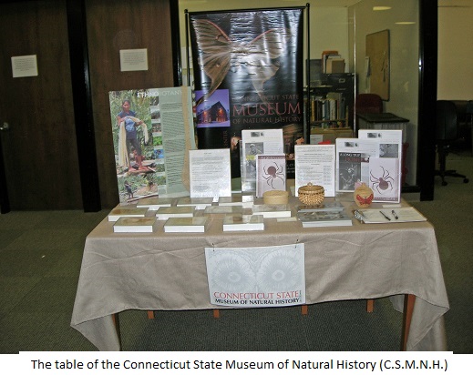 The table of the Connecticut State Museum of Natural History (C.S.M.N.H.)