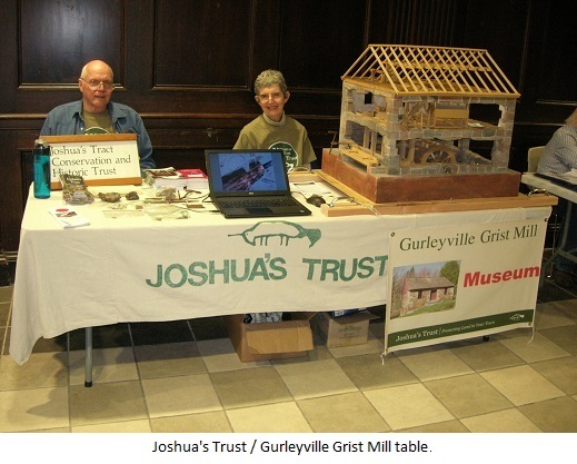 Joshua's Trust / Gurleyville Grist Mill table.