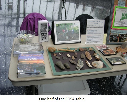 One half of the FOSA table.