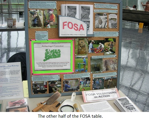 The other half of the FOSA table.