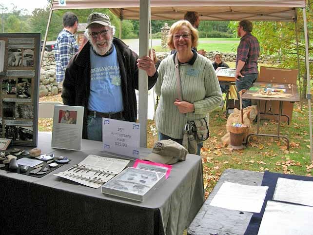October 14, 2023. Jerry Tolchin and FOSA President Glenda Rose at 
                                       the FOSA Outreach table