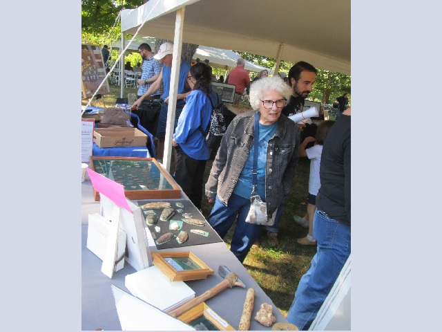 October 5, 2024. Good crowd at the FOSA table.